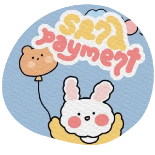 🐰 emoji from me to u! ✦ ꒰ @carnivalyouth ꒱ Telegram sticker 24 of 51