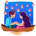 🎈 emoji U & Me Telegram sticker 7 of 11