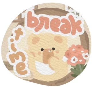 🐰 emoji from me to u! ✦ ꒰ @carnivalyouth ꒱ Telegram sticker 17 of 51