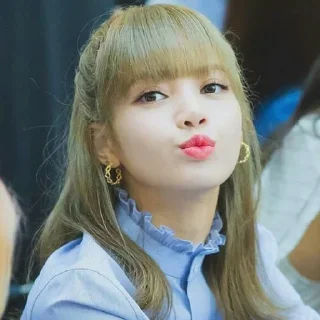 😘 emoji Lisa Telegram sticker 8 of 71