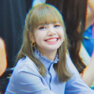 😊 emoji Lisa Telegram sticker 15 of 71