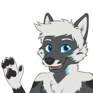 😃 emoji Mike Fluffles [@Fluffy_Oreo] Telegram sticker 5 of 31