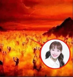 😁 emoji chuu ril - @miekae1 Telegram sticker 15 of 56