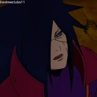 😈 emoji 😈MADARA UCHIHA😈 (@animeclubs11) Telegram sticker 23 of 26