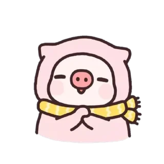 🙏 emoji Pig Telegram sticker 21 of 116
