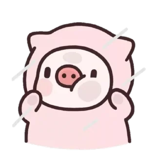 😫 emoji Pig Telegram sticker 5 of 116
