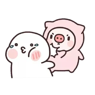 👊 emoji Pig Telegram sticker 10 of 116