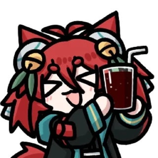 👍 emoji 快乐茶狗 @zhaxia_cn Telegram sticker 7 of 16