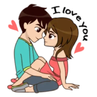 😚 emoji ❤️Lovers❤️ |•| @ishq_wala_love |•| @Attitude_Network Telegram sticker 24 of 40