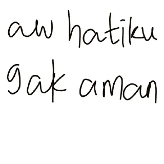 Sticker from Handmade kegabutan @Rajenshall
