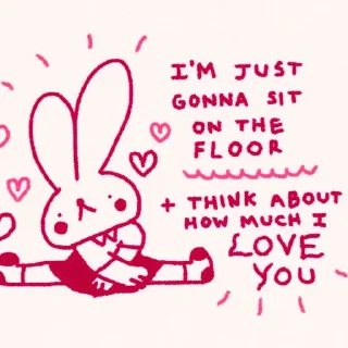 💅 emoji ♡´･ᴗ･`♡ ⸝⸝ @libraryofpudu Telegram sticker 10 of 80