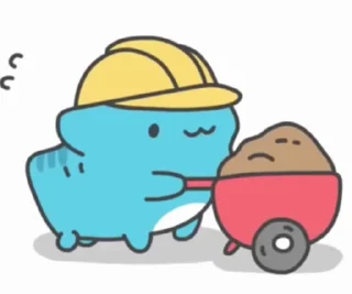 Sticker from Albert Capoo