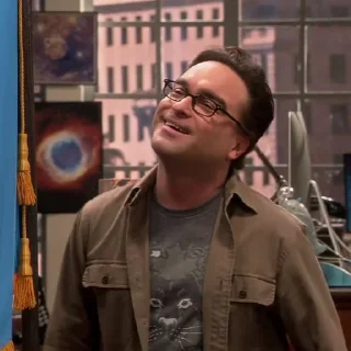 😀 emoji Big Bang Theory Telegram sticker 10 of 50