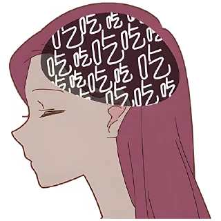 🤯 emoji Lady Telegram sticker 19 of 32