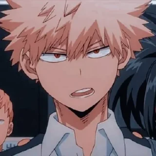 😬 emoji Bakugo - @Husbandoo Telegram sticker 19 of 60