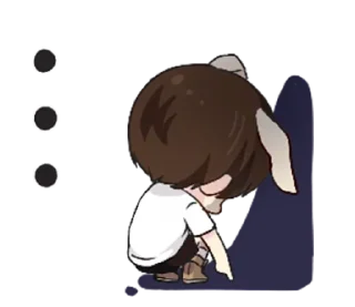 🤖 emoji tinybun boy with @sugarcunt Telegram sticker 10 of 40