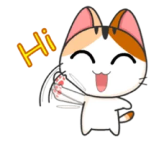 🐈 emoji cheerful kitten w/@sugarcunt Telegram sticker 1 of 120