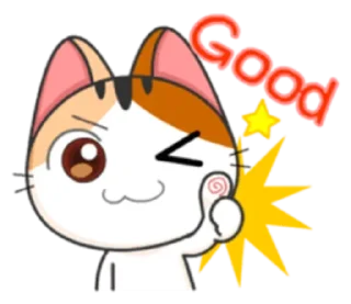 🐈 emoji cheerful kitten w/@sugarcunt Telegram sticker 6 of 120