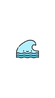 🌊 emoji ヾ(-_- )ゞ @weimrdloml Telegram sticker 5 of 47