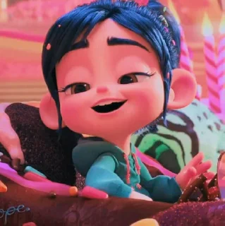 Sticker from vanellope — @inshanity