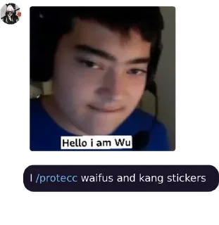 😏 emoji Nekofied admins be like : Telegram sticker 3 of 96