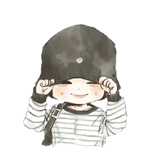 🗿 emoji jjh fanart by @stikerfanart Telegram sticker 12 of 31