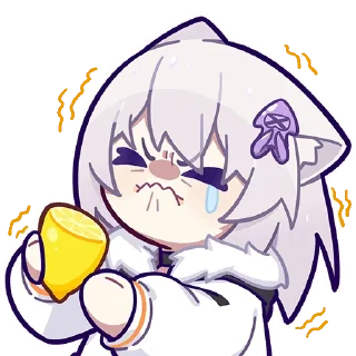 😖 emoji 小新喵~第2弹 Telegram sticker 16 of 16