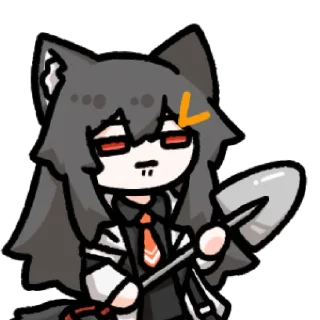 🌝 emoji 云狼狼 @zhaxia_cn Telegram sticker 10 of 101