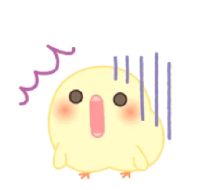 😨 emoji piyochiri | @cutestickers4you Telegram sticker 18 of 34