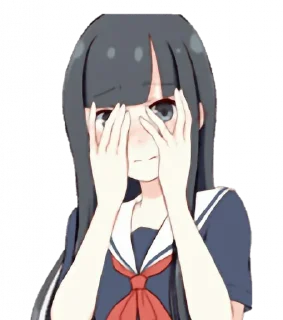 😳 emoji Ehe te nandayou?! Telegram sticker 19 of 120