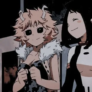 🌷 emoji ㅤㅤ@cylsdiarys ៹ Ashido Mina Telegram sticker 13 of 30