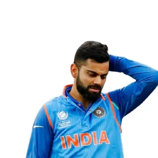 🥲 emoji Virat Kohli @Abhishekbora1 Telegram sticker 8 of 9