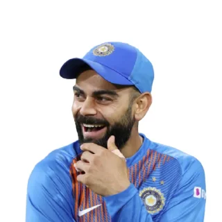 🤣 emoji Virat Kohli @Abhishekbora1 Telegram sticker 9 of 9