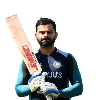 😍 emoji Virat Kohli @Abhishekbora1 Telegram sticker 6 of 9