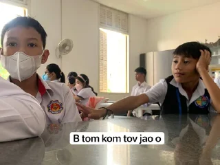 Sticker from Random student