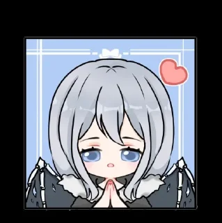 ❤️ emoji 魔骨的表情包 Telegram sticker 23 of 32