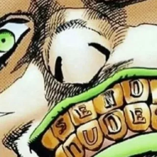 🤪 emoji Jjba vol.1 @AnimeOcean_GiFs Telegram sticker 3 of 44