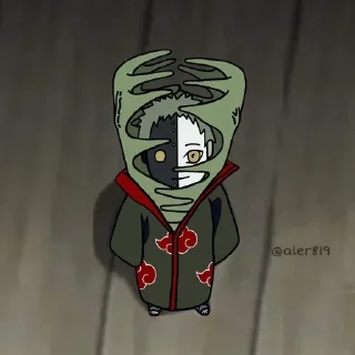 😏 emoji Mini Akatsuki Telegram sticker 9 of 11