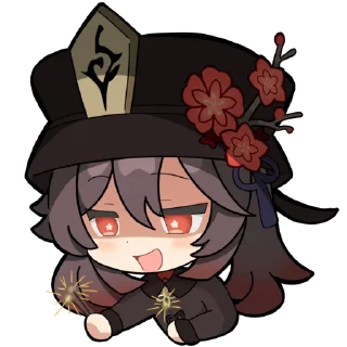 😁 emoji 胡桃 via しらす (PID: 85701) Telegram sticker 23 of 43