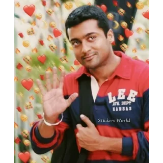 🙋‍♂️ emoji @StickersWorld_Offl Surya Stickers Telegram sticker 9 of 18