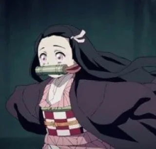 Sticker from Kamado Nezuko