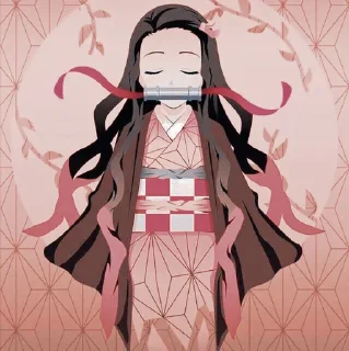 🌸 emoji Nezuko Kamado @angkringanfareyya Telegram sticker 6 of 30