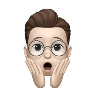 🦊 emoji apple memoji by : @wichies on telegram Telegram sticker 22 of 36