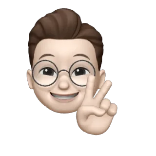 🦊 emoji apple memoji by : @wichies on telegram Telegram sticker 15 of 36