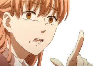 😟 emoji Wotakoi - @AnimeLibrary_Stickers Telegram sticker 8 of 32