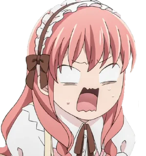 😧 emoji Wotakoi - @AnimeLibrary_Stickers Telegram sticker 11 of 32