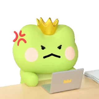 Sticker from 蛙娃 更多表情👉 @emo315