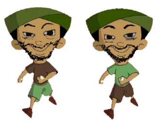 🥵 emoji Jaggu and Frens Telegram sticker 13 of 92