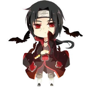 😈 emoji Itachi Telegram sticker 11 of 38