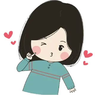 😚 emoji AWEsome @yourlullaby Telegram sticker 3 of 57